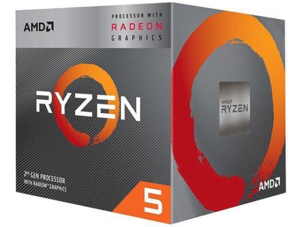 CPU AM4 AMD Ryzen 5 3400G, 4C/8T, 3.70-4.20GHz YD3400C5FHBOX