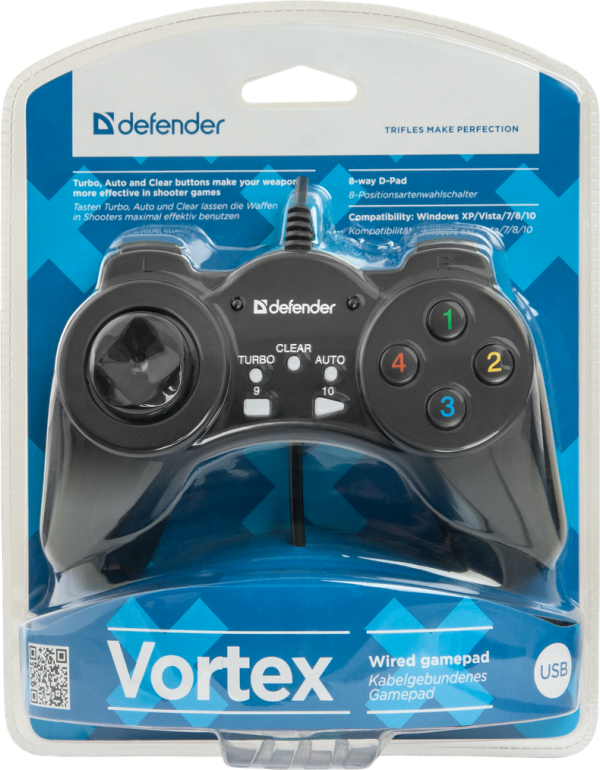 Gamepad Defender Vortex USB, žični