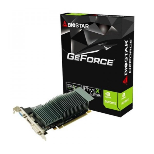 SVGA BIOSTAR Geforce G210 1GB GDDR3 64 bit DVI/VGA/HDMI