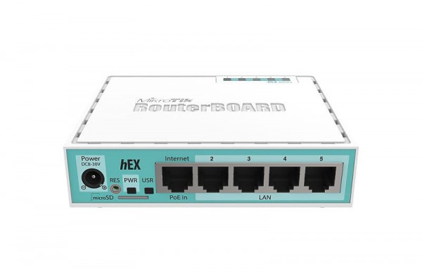 LAN Router MikroTik RB750Gr3 hEX 5xGigabit LAN