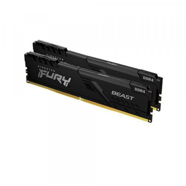 RAM KINGSTON DDR4 32GB 3200MHz (2x16) FURY Beast KF432C16BBK2/32