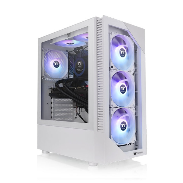 Kućište Thermaltake View 200 TG ARGB x3/WHITE/Window/Glass/CA-1X3-00M6WN-00