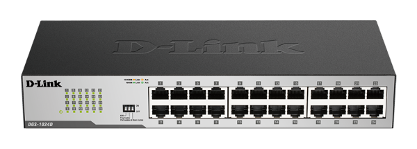 LAN Switch D-Link DGS-1024D 10/100/1000Mbps 24port Gigabit