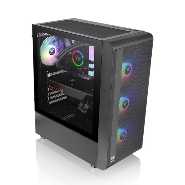 Kućište Thermaltake S200 TG ARGB/Black/Win/SPCC/Temp.Glass/120mm ARGB/bez PSU