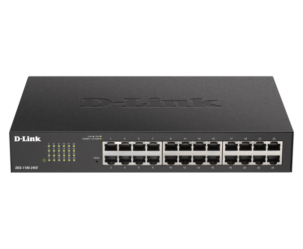 LAN Switch D-Link DGS-1100-24V2/E 10/100/1000Mbps 24port Smart