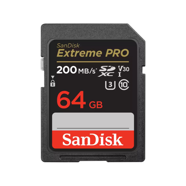 SDXC SanDisk 64GB Extreme PRO, SDSDXXU-064G-GN4IN