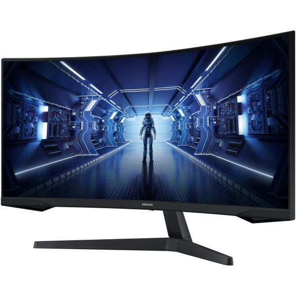 Monitor 34'' Samsung Odyssey C34G55TWWP VA 3440x1440/165Hz/1ms/HDMI/DP/zakrivljen