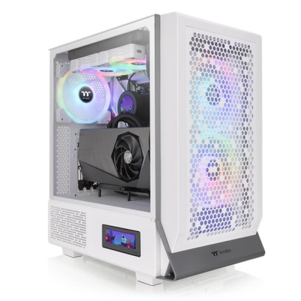 Kućište Thermaltake Ceres 300 TG ARGB Snow/Glass*1/Fan x3/CA-1Y2-00M6WN-00