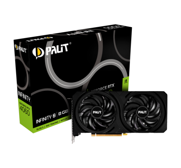 SVGA Palit RTX4060 Infinity 2 8GB GDDR6, NE64060019P1-1070L