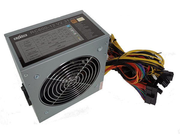 Napajanje Raptor 600W Office Series 12cm fan/80Plus Bronze, RC600-12