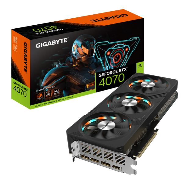 SVGA Gigabyte RTX4070 GAMING OC 12GB GDDR6, GV-N4070GAMING OCV2-12GD