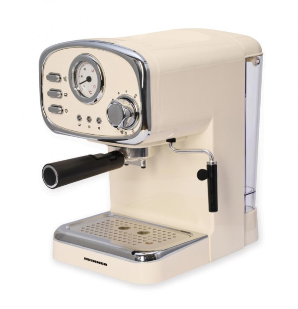 Espresso aparat HEINNER Retro HEM-1100CR 15bar/1,25l