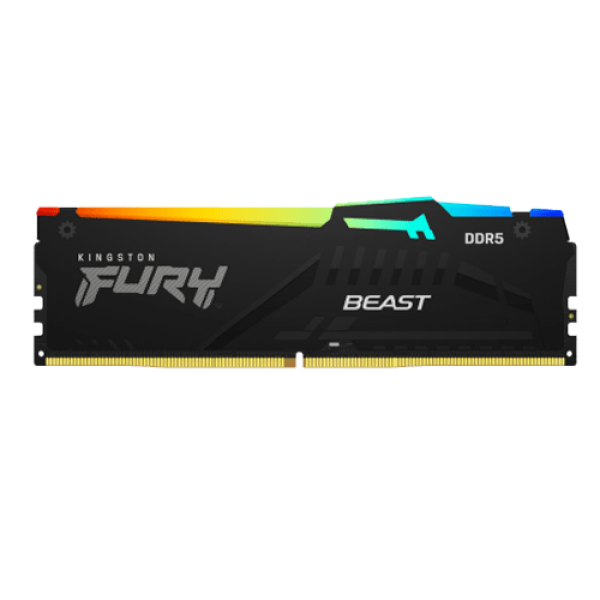 RAM DDR5 Kingston 64GB (2x32GB kit) 5600MT/s KF556C40BBAK2-64 Fury Beast RGB