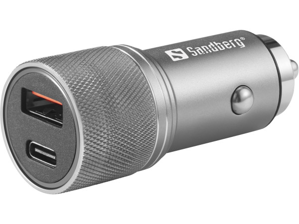 USB auto punjač Sandberg USB/USB-C 48W 441-50