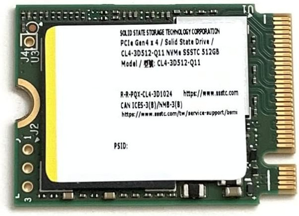 SSD SSSTC M.2 NVMe 512GB CL4-3D512-Q11 Bulk