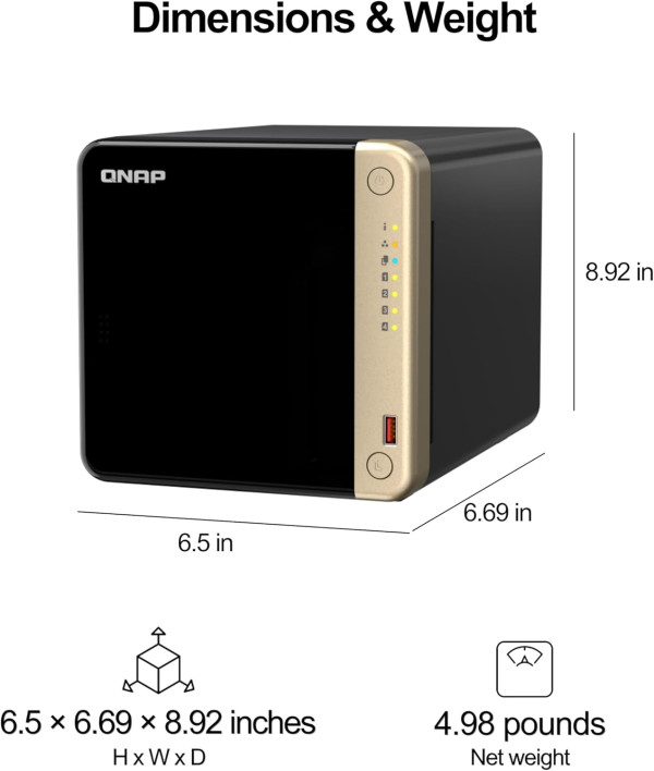 STORAGE QNAP NAS TS-464-8G 4-Bay