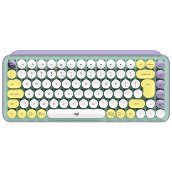 Tastatura Logitech Pop Keys Daydream bela/ljubičasta US 920-010736