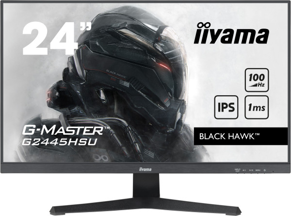 Monitor 23.8'' Iiyama G2445HSU-B1 IPS 1920x1080/100Hz/1ms/HDMI/DP/USB/zvučnici