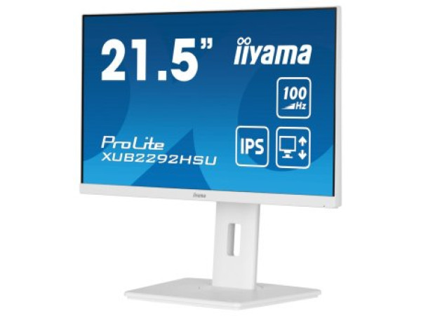 Monitor 21.5'' Iiyama XUB2292HSU-W6 IPS 1920x1080/100Hz/0.4ms/HDMI/DP/USB/beli