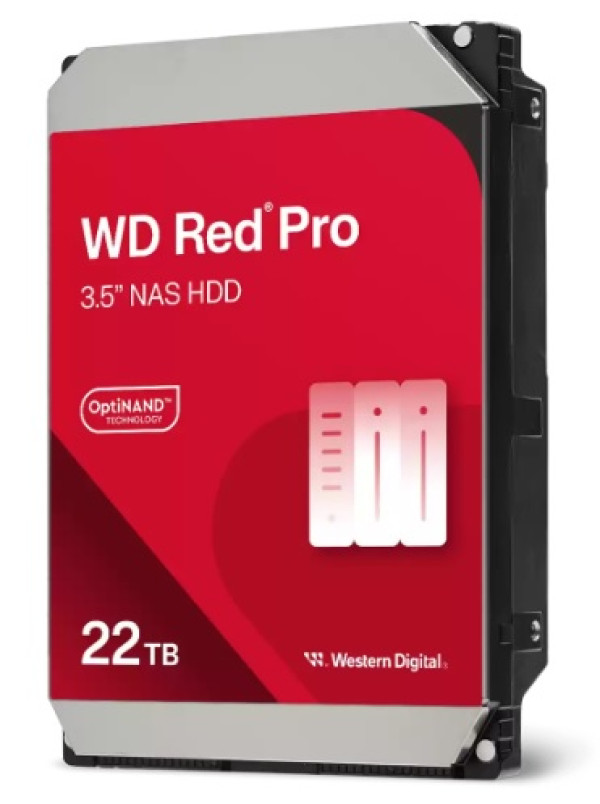 HDD WD 22TB WD221KFGX Red Pro NAS 7200RPM 512MB