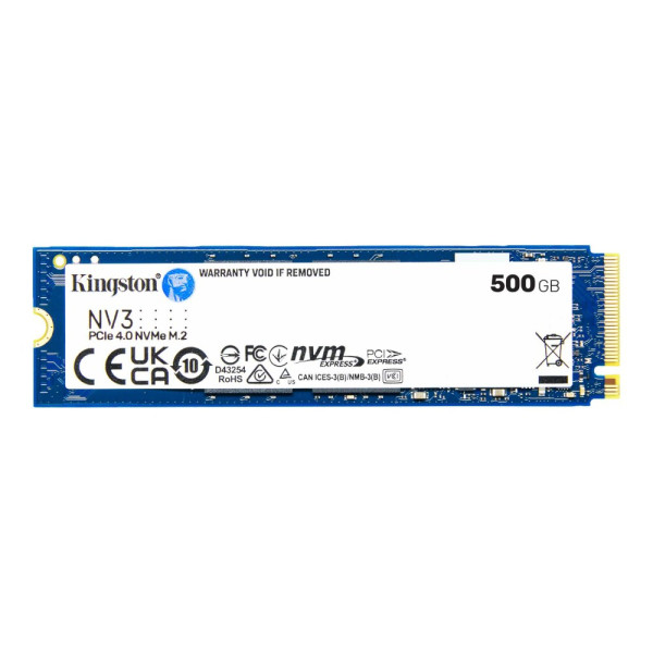 SSD M.2 NVMe Kingston NV3 500GB, Gen.4 SNV3S/500G