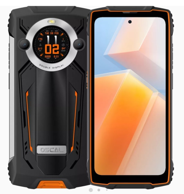 Smart Rugged Oscal PILOT II , 6.5'' OC/8GB/256GB/50MP/8800mAh 45W Black