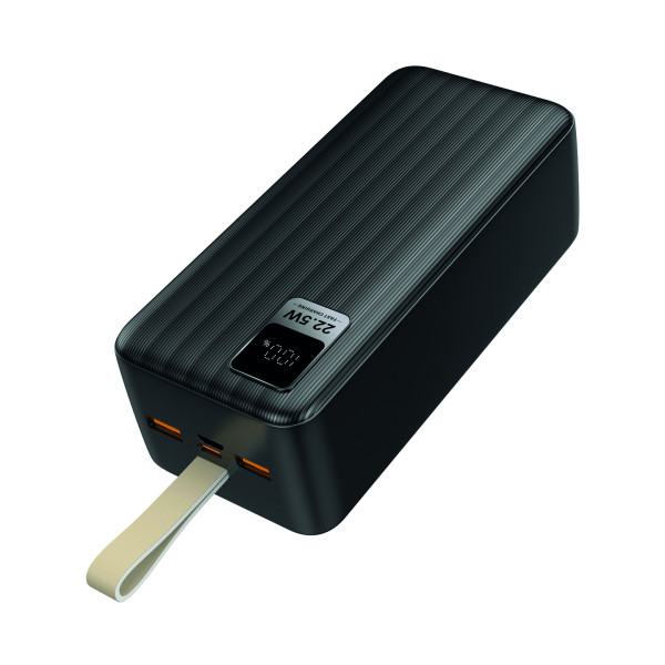 Powerbank S-LINK G430 40000mAh LCD/PD20W/crni