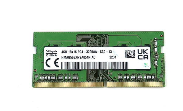 RAM SODIMM DDR4 SK Hynix 4GB 3200MHz HMAG56EXNSA051N BD Bulk