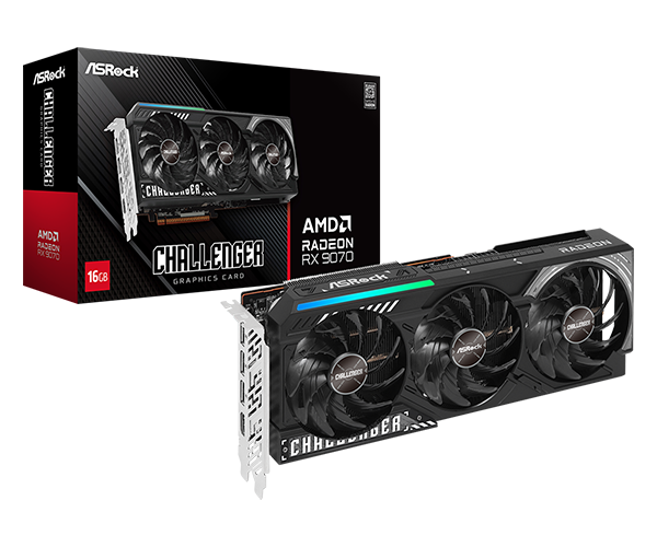 SVGA Asrock Radeon RX 9070 Challenger 16GB, RX9070 CL 16G