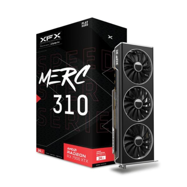 XFX RX 7900XTX MERC310 Black Edition 24GB, RX-79XMERCB9