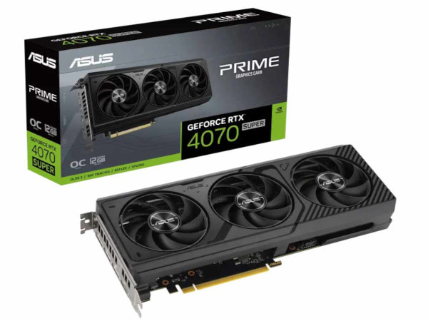 SVGA ASUS RTX 4070 Super 12GB Asus Prime OC, 90YV0KC6-M0NA00